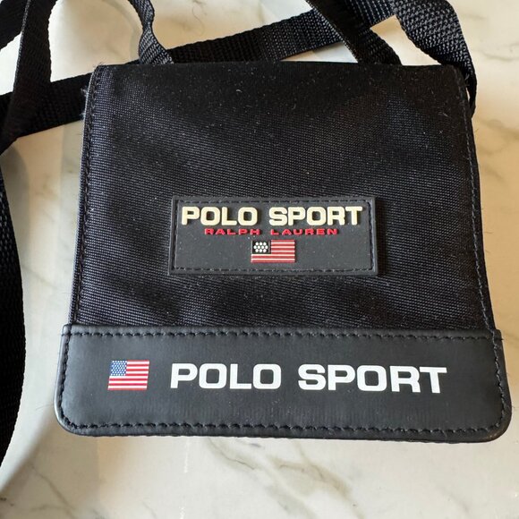 Polo Sport Ralph Lauren Wallet on Strap Cute Y2K Rare - Picture 13 of 13
